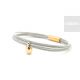 Armband asruimte traan goud