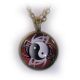 Yin yang Maori amulet